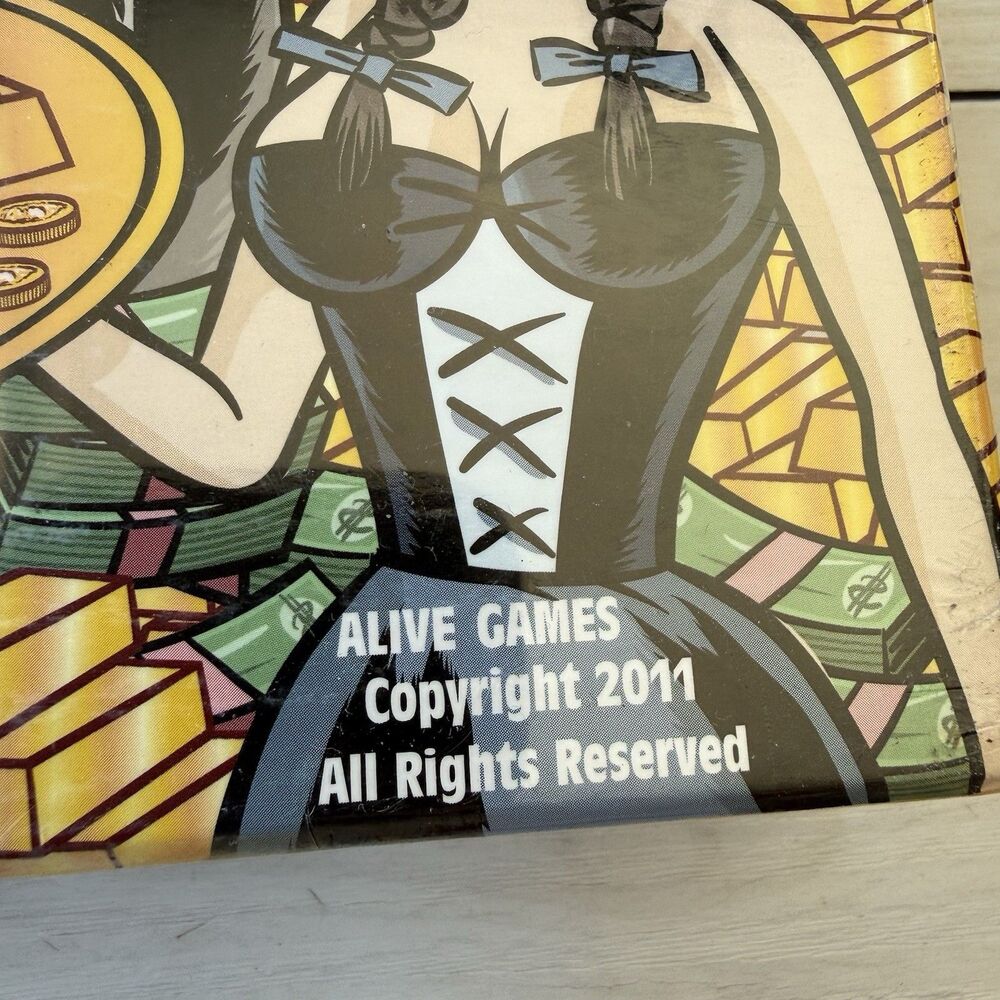 The Banksters Banquet 2011 Alive Games Inc. Boardgame Marilyn Monroe New Sealed - Picture 3 of 6